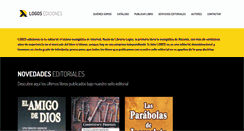 Desktop Screenshot of logosediciones.com